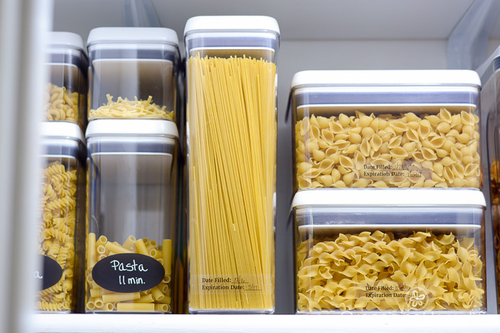Expiration Dates on Pantry Containers | Organizing Homelife