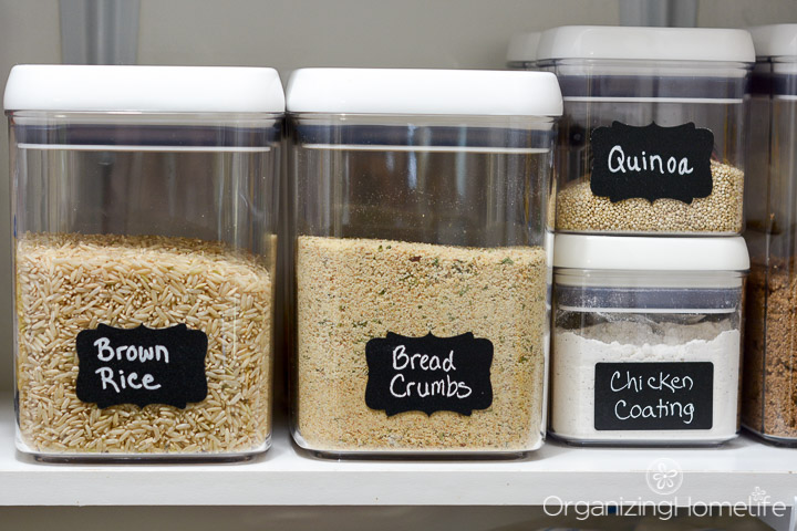 Organized Pantry Containers | Organizing Homelife