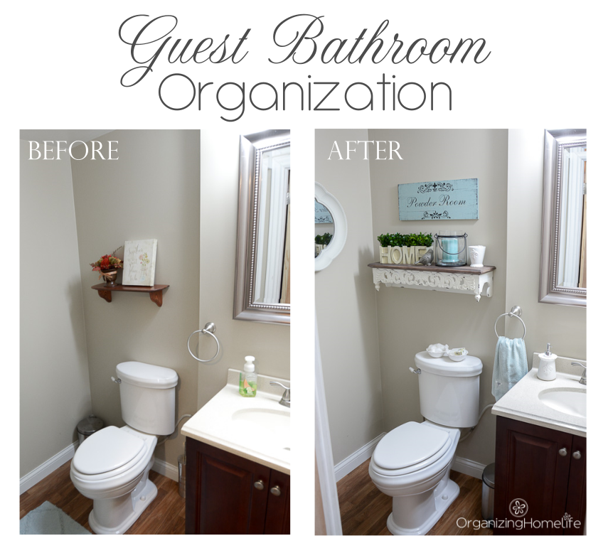 Bathroom Organization Ideas (Before and After Photos) - Living Locurto