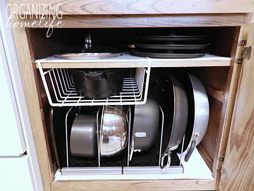 Pots & Pans Drawer - Storage Cabinet for Cookware