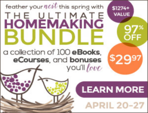 homemaking resources ecourses and bonuses