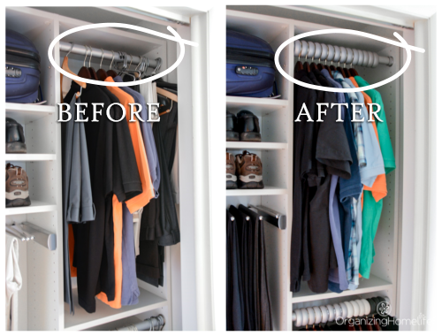 His Organized Closet - a Xangar Spacer Review & Giveaway - Organizing  Homelife